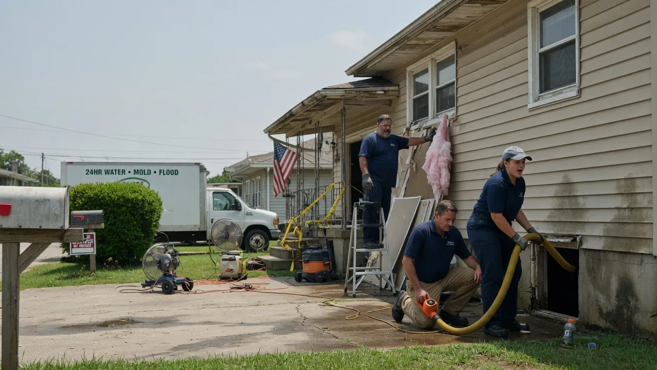 Water Damage Repair in Longview, IL near me